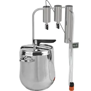 Destillator och tryckkokare 2 i 1, 12 l, kylare och 2 sedimenteringskärl – photo 1