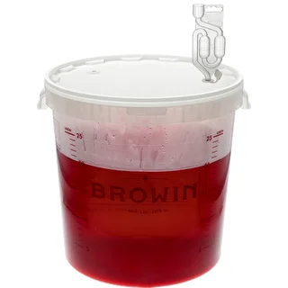 Fermenteringsbehållare 30L med tryck och 3 rör – photo 5