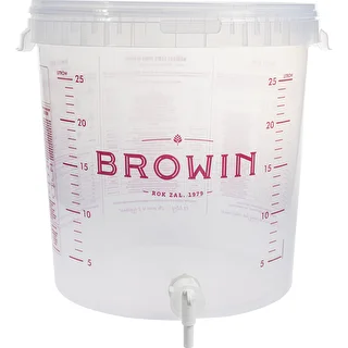 Fermenteringsbehållare 30 L med lock och kran – photo 3