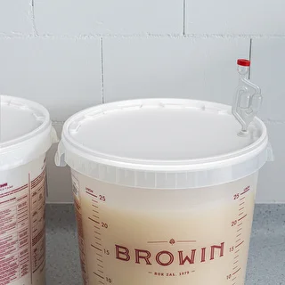 Fermenteringsbehållare 30L med tryck, kran och 3 rör – photo 11
