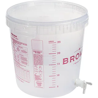 Fermenteringsbehållare 30 L med lock och kran – photo 2