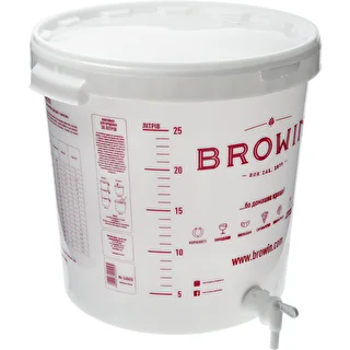 Fermenteringsbehållare 30 L med lock, kran och rör UA – photo 3