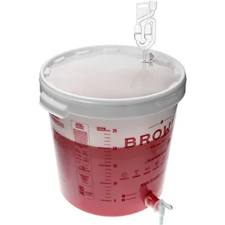 Fermenteringsbehållare 30 L med lock, kran och rör UA – photo 12