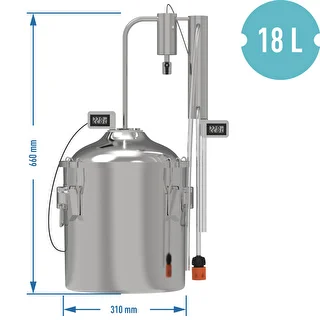Klassisk destillator Convex 18 L - 1 avskiljare – photo 8