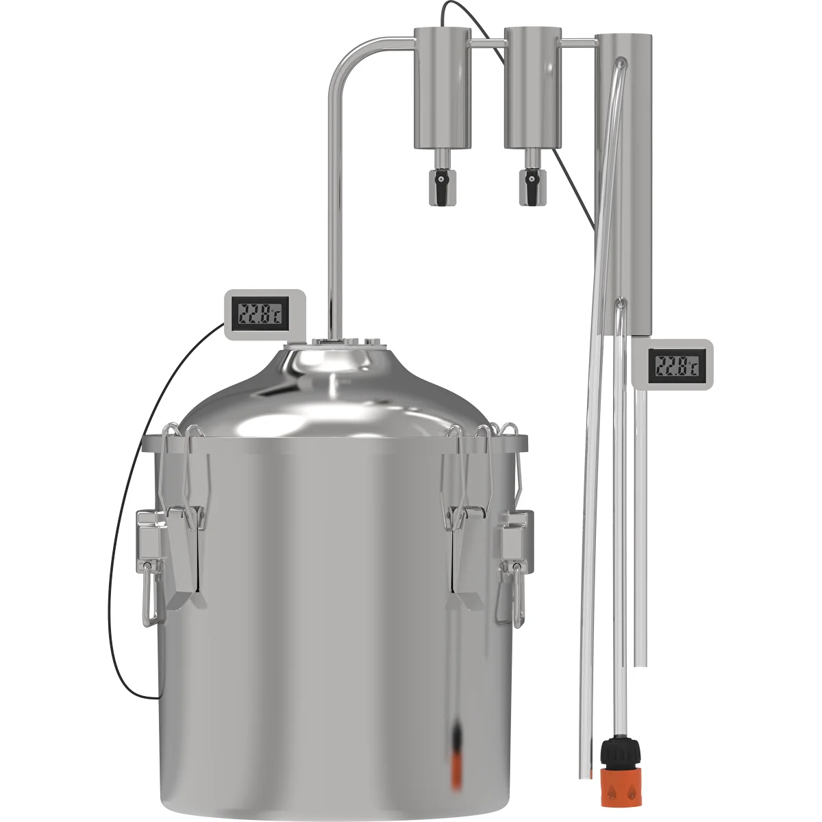 Klassisk destillator Convex 18 L - 2 avskiljare