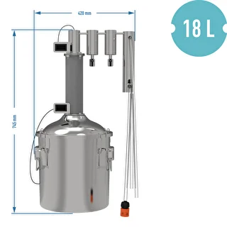 Modulär destillator 18 L Munin konvex – photo 13