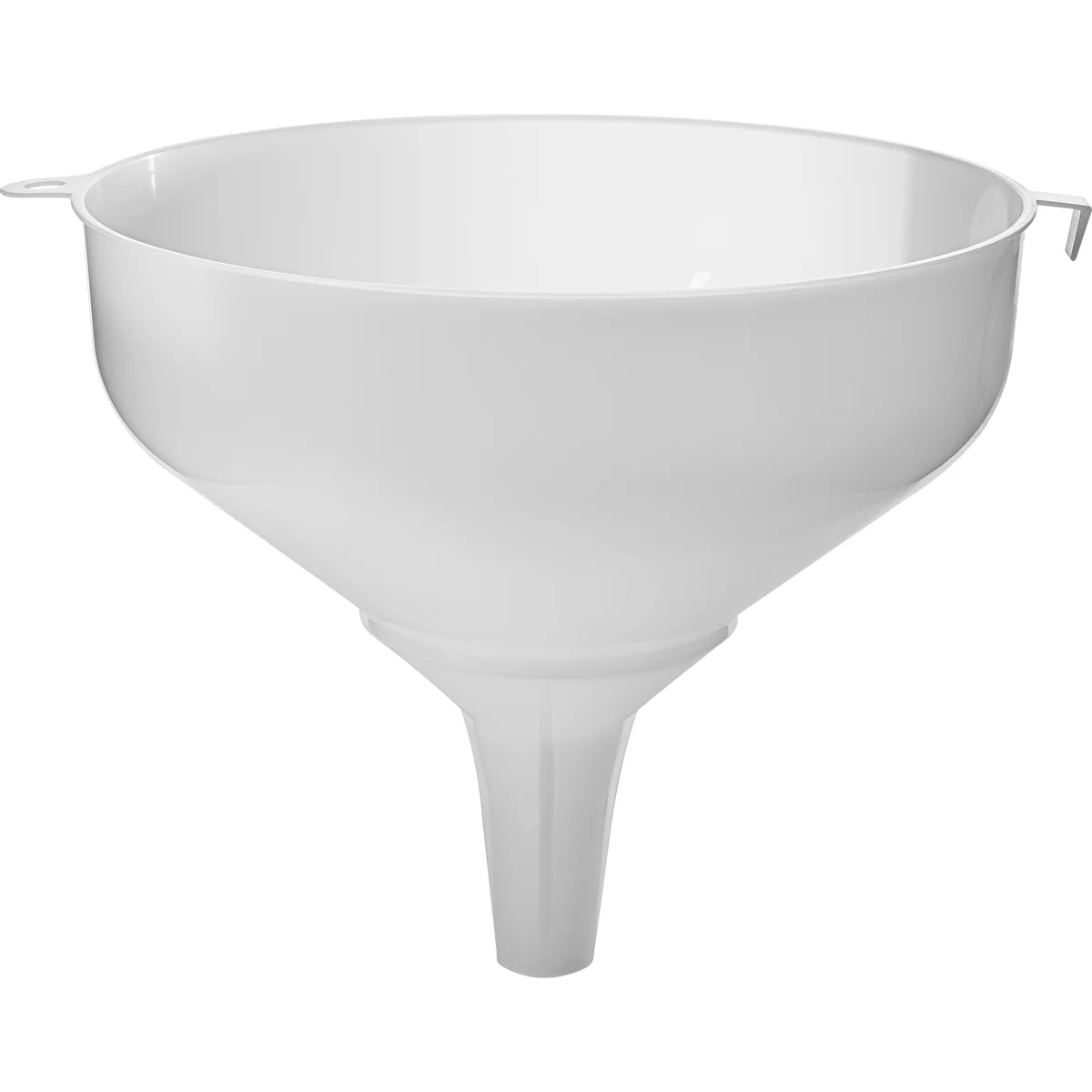 Vit plasttratt Ø 25 cm