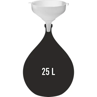 Vit plasttratt Ø 25 cm – photo 2