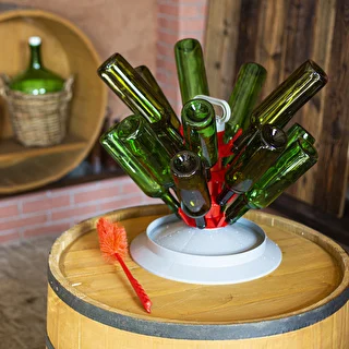 Flaska för vin 0,75 L grön - förpackning 8 st. – photo 9