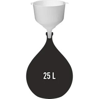 Plasttratt fi25 för ballonger, hög kant – photo 3