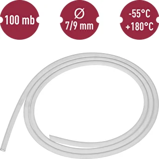 Silikonslang fi 7/9mm -55 +180°C mb – photo 2
