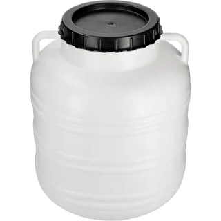 Syrningsfat 40L - vit, handtag