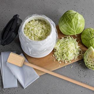Stöt / klubba för kål i trä 78 cm – photo 4