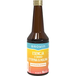Smakessens med citron- och hallonsmak – 40 ml, för 4 l – photo 1