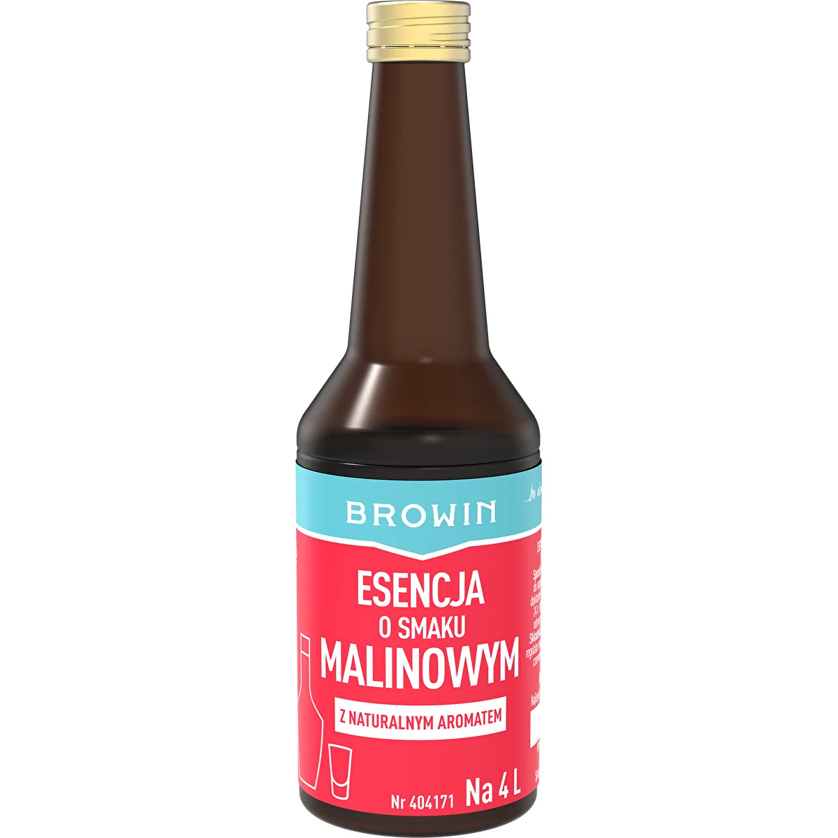 Hallonessens med naturlig arom för 4 L - 40 ml