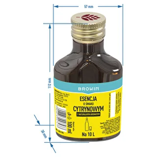 Essens med citronsmak med naturlig arom för 10 L - 100 ml – photo 6