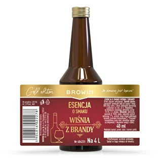 Essens med smak av Körsbär med brandy, 40 ml - för 4 L – photo 4
