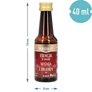 Essens med smak av Körsbär med brandy, 40 ml - för 4 L – photo 6