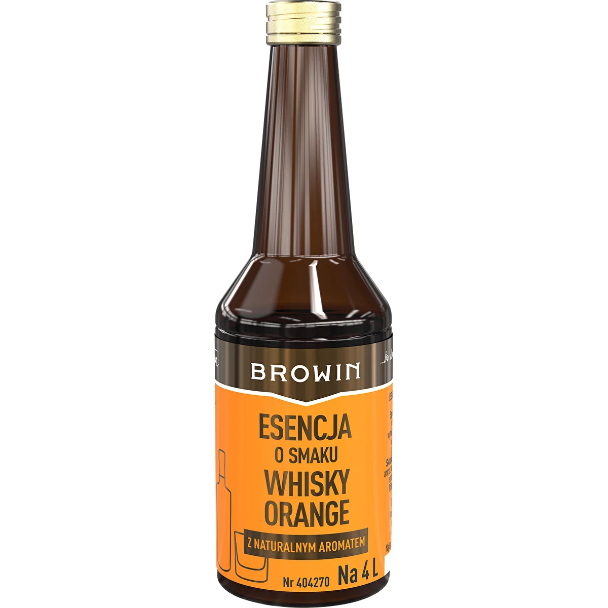 Smakessens Whisky Orange för 4 L - 40 ml