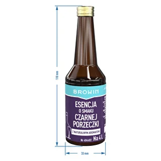 Essens med smak av svarta vinbär och naturlig arom för 4 L – 40 ml – photo 8