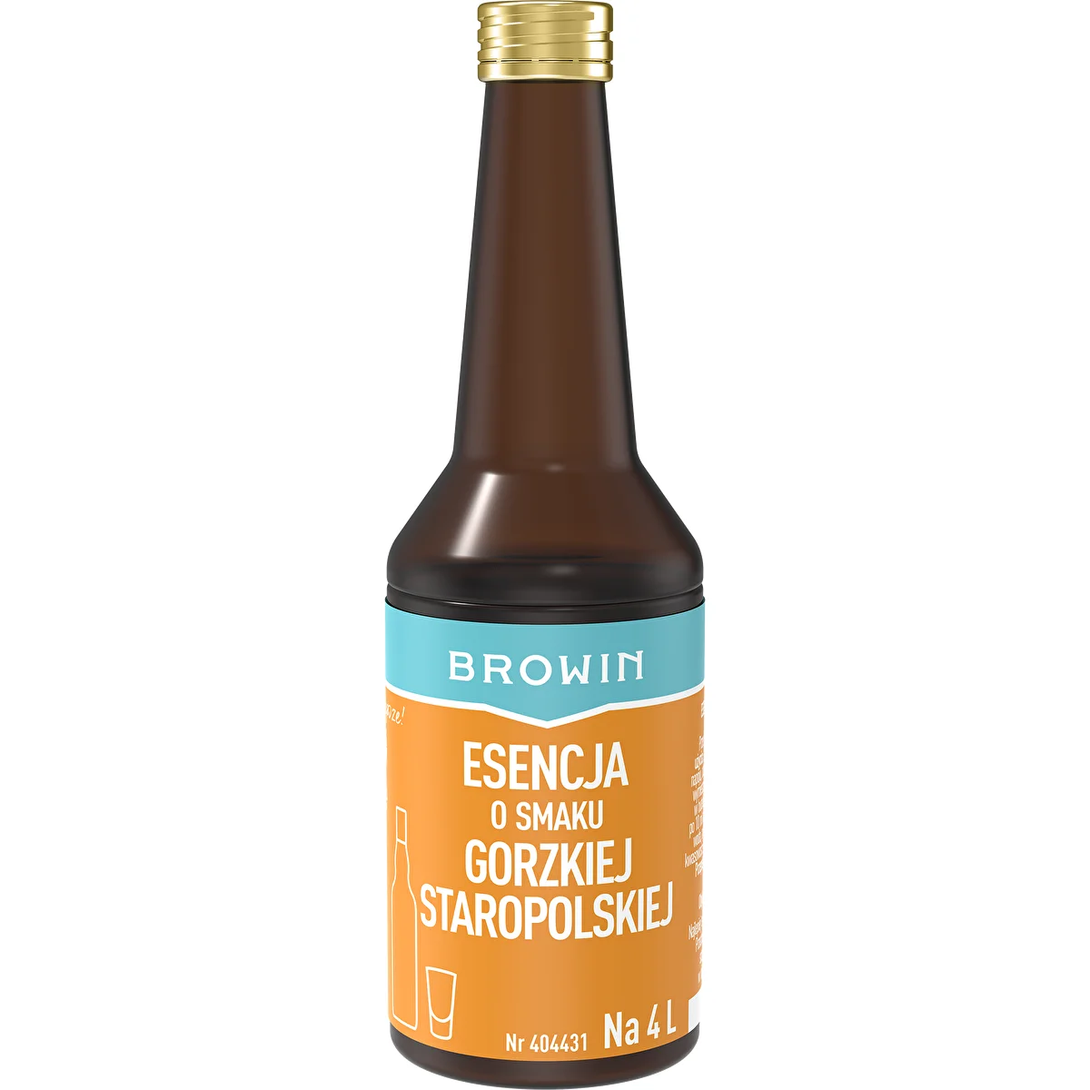 Essens med smak av Gammalsvensk Bitter för 4 L - 40 ml