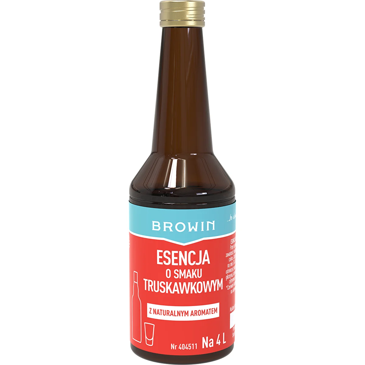 Essens med jordgubbssmak, 40 ml