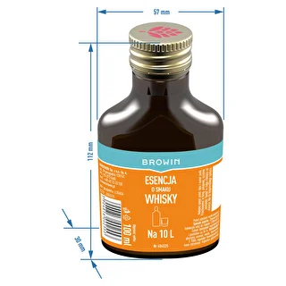 Essens med whiskysmak för 10 L - 100 ml – photo 5