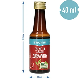 Tranbärsessens för 4 L - 40 ml – photo 8