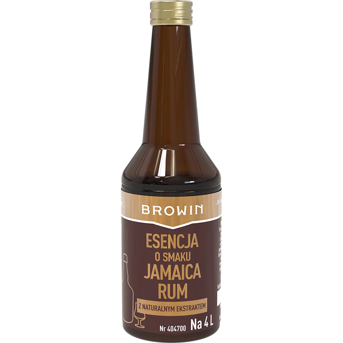 Gold-essens med smak av Jamaica Rom för 4 L, 40 ml