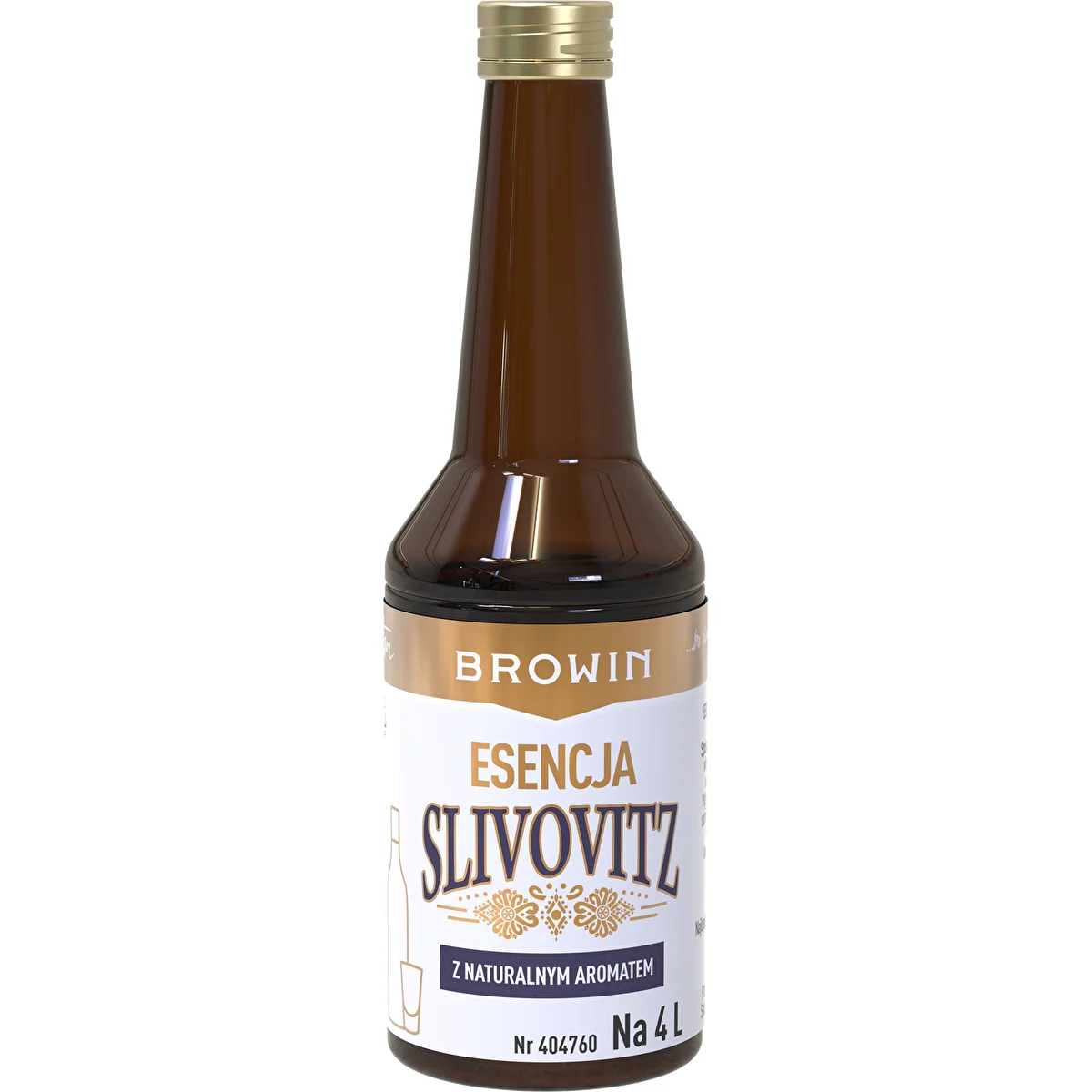 Essens med smak av slivovits, för 4 L, 40 ml