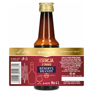 Essens med smak av Reserve Brandy, 40 ml, för 4 L – photo 4