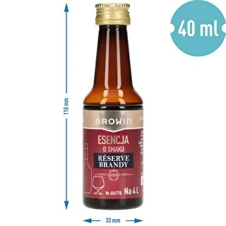Essens med smak av Reserve Brandy, 40 ml, för 4 L – photo 7