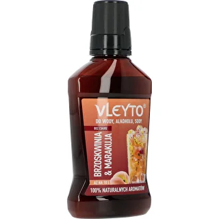 VLEYTO Persika & Passionsfrukt – smakessens med naturliga aromer, 250 ml – photo 3