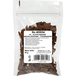 Starkt rostade kanel ekflingor 50 g – photo 2