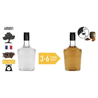 Kraftigt rostade ekflingor för aromatisering av alkohol (whisky, bourbon, brandy, konjak, öl), 50 g – photo 6