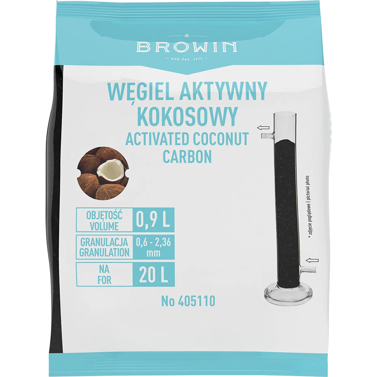 Kokosnötsaktivt kol 0,46 kg