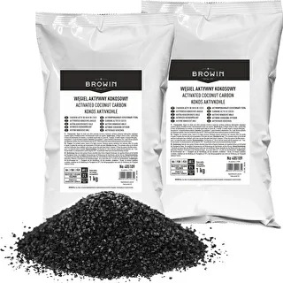 Aktivt kokoskol 1 kg x 2 - set