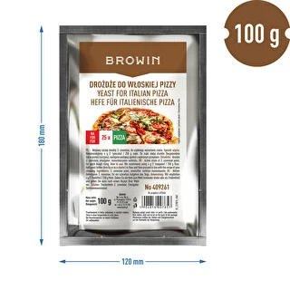 Torkad jäst för italiensk pizza - 100 g – photo 3
