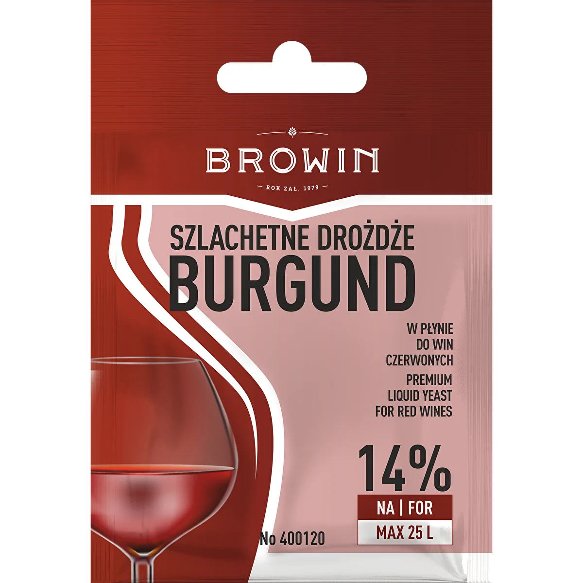 Vinsjäst Burgund, 20 ml
