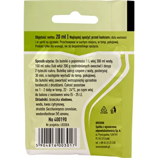 Universell vinjäst, 20 ml – photo 2