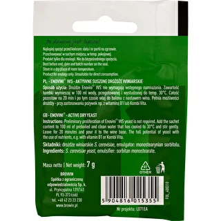 Vinjäst Enovini® WS, 7 g – photo 2