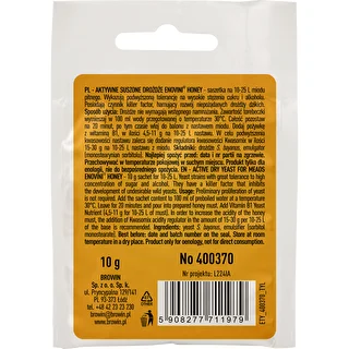 Vinjäst Enovini® HONEY, 10 g – photo 2