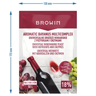 Aromatic Bayanus Multicomplex startpaket för vin, 40 g – photo 4