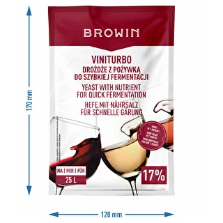 ViniTurbo - jäst för snabb jäsning, 20 g – photo 3