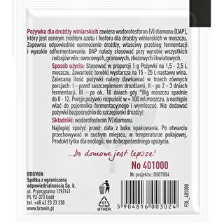 Näring för vinjäst, 10 g – photo 2