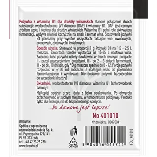 Näring för vin med vitamin B1, 10g – photo 2
