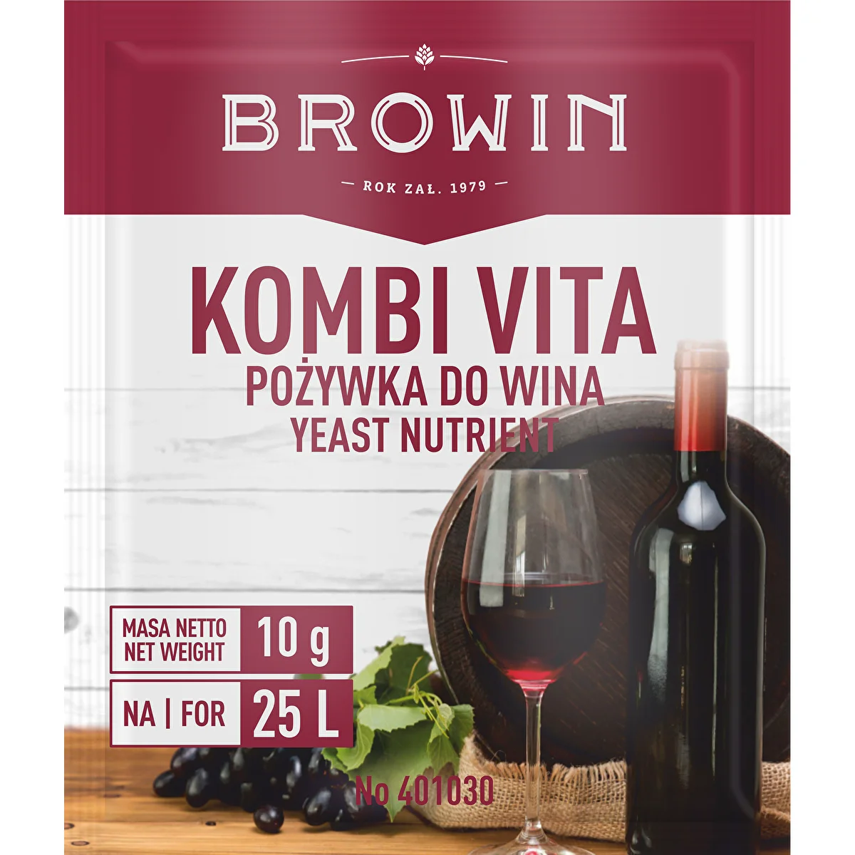 Näring för vin Kombi Vita - 10g