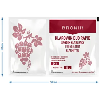 Klarowin Duo Rapid - kitosan + kiseldioxid, 65 g – photo 6