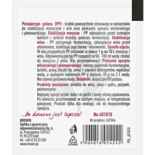 Kaliumdisulfit 10 g – photo 2