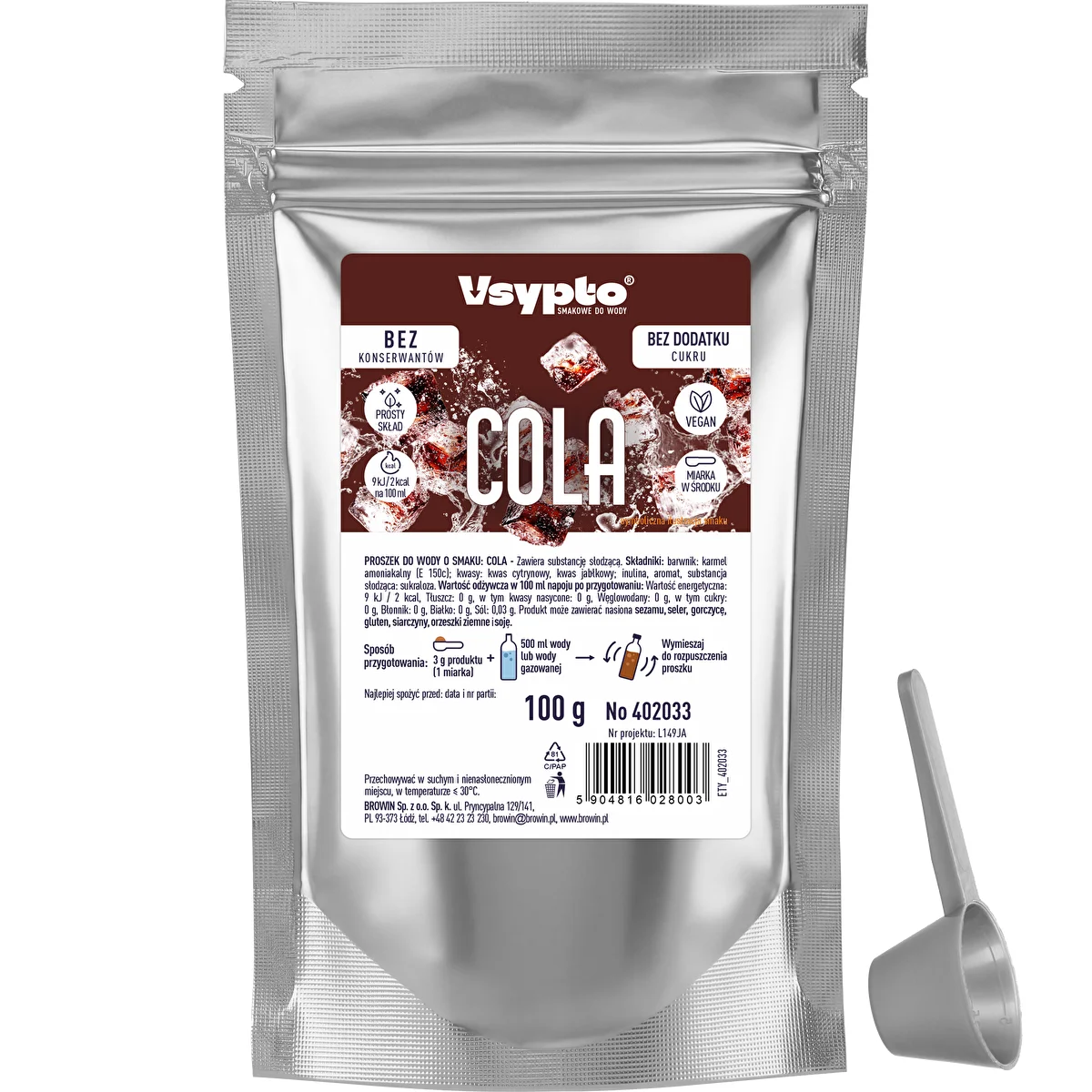 VSYPTO med colasmak, 100 g